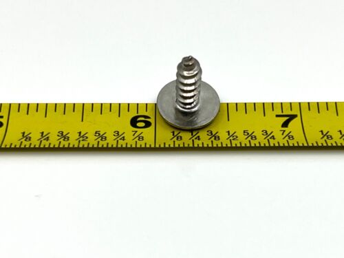 Phillips washer head screws #8 x 1/2 with 7/16" head stainless steel - 25pcs - Bild 2 von 3