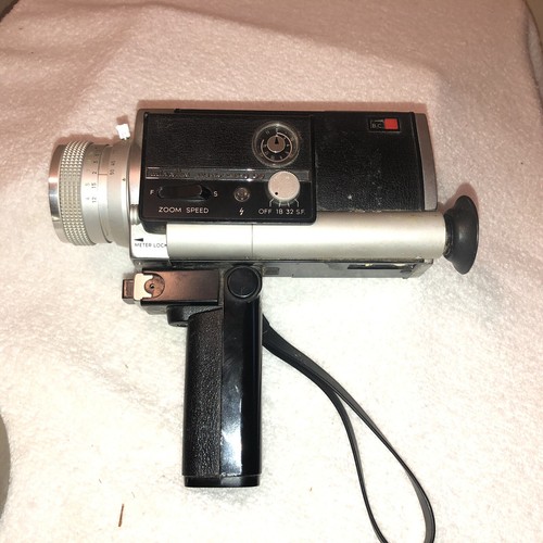 [¡Limpio!] CÁMARA DE PELÍCULA MINOLTA AUTOPAK-8 D6 SUPER 8 DE COLECCIÓN ¡PR/inspeccionada! - Imagen 5 de 6