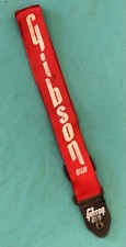 Vtg Gibson Original Logo ACE Style Guitar Strap Made in USA