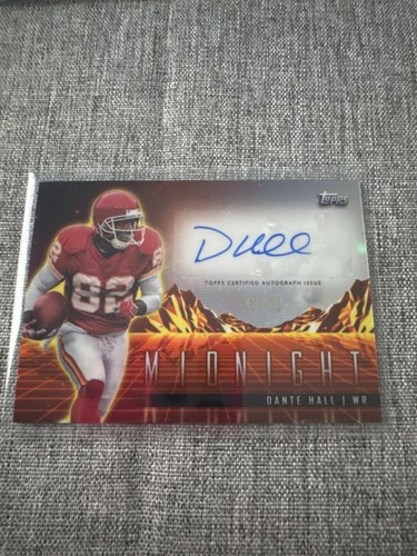 2024 Topps Midnight Dante Hall Auto Horizon /99