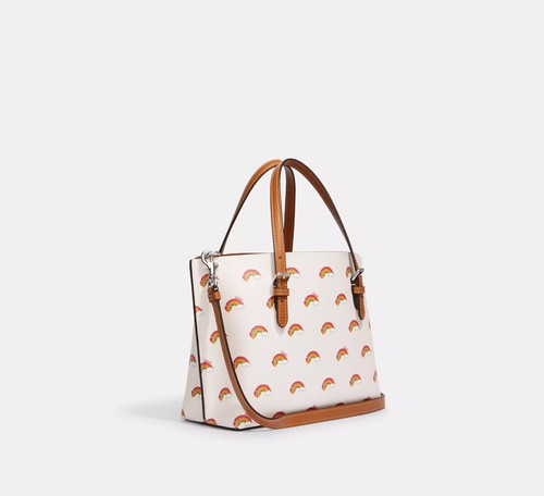COACH Women's Mollie Tote 25 Medium Satchel Bag - Picture 5 of 42