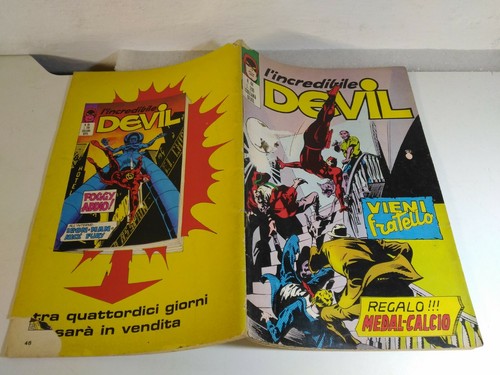 DEVIL CORNO N. 44 DISCRETO/BUONO ORIGINALE TIPO UOMO RAGNO F4 THOR HULK