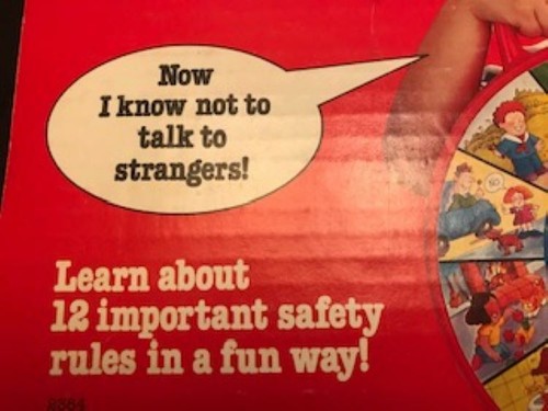 Mattel See 'n Say Safe 'N Sound Vintage 1985 Play Toy Fun Learn Safety IN BOX - Imagen 6 de 8