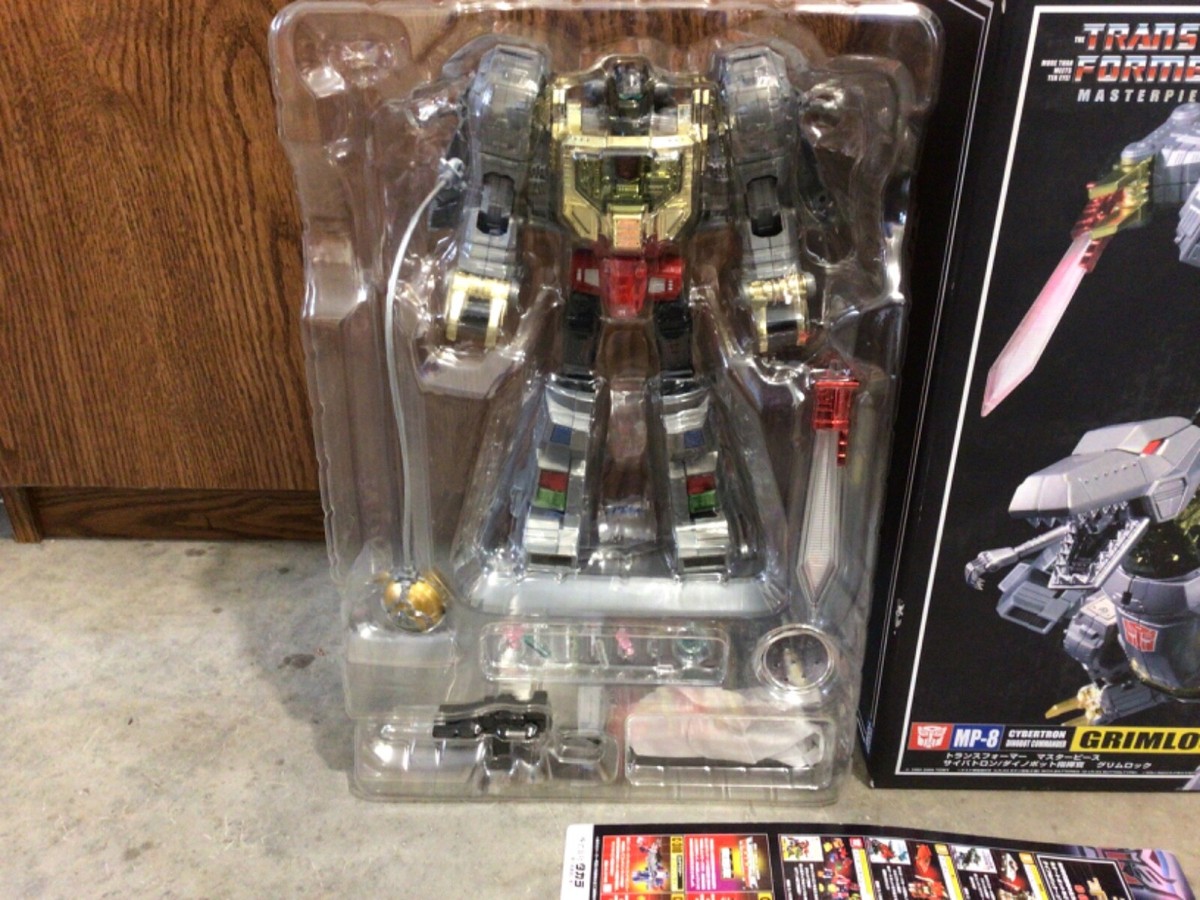 Transformers Masterpiece Grimlock MP-8 action figure 25th