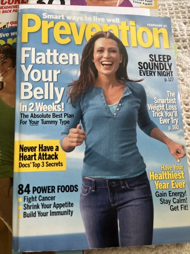 Prevention Magazine Lot of 5 digest size magazines 2007 2006 & Bonus Inserts - Bild 2 von 10