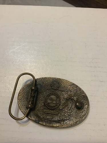 VTG RARE Miller Genuine Draft Racing Team Grand Prix Belt Buckle by Bergamot USA - Picture 6 of 8