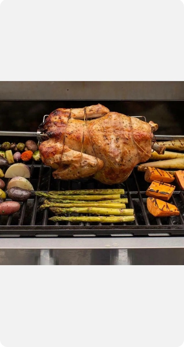 Universal rotisserie top