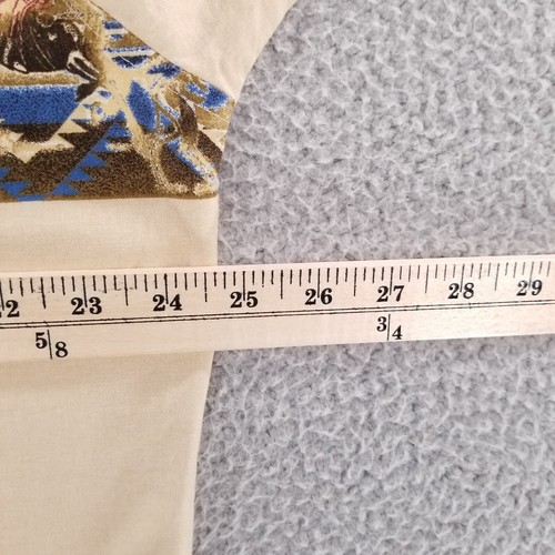 Wrangler Western Hemd Large Khaki Aztec Pearl Snap Rodeo Southwest Pferdeseilen - Bild 9 von 15