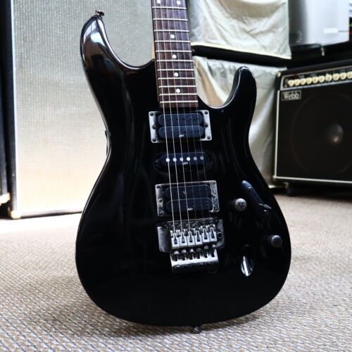 Guitarra eléctrica 2007 Ibanez S-470 S470 Black Saber Sabre - Imagen 2 de 15