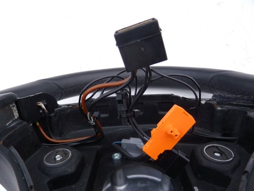 02-07 Aston Martin DB7 Cuero Negro 3 Radios Fábrica OE Volante Vanquish - Imagen 12 de 12