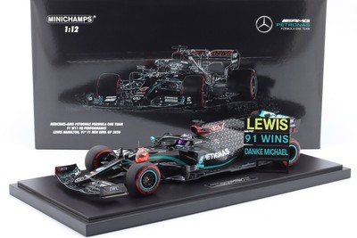 1/12 MINICHAMPS MERCEDES AMG PETRONAS F1 W11 EQ #44 GANADOR