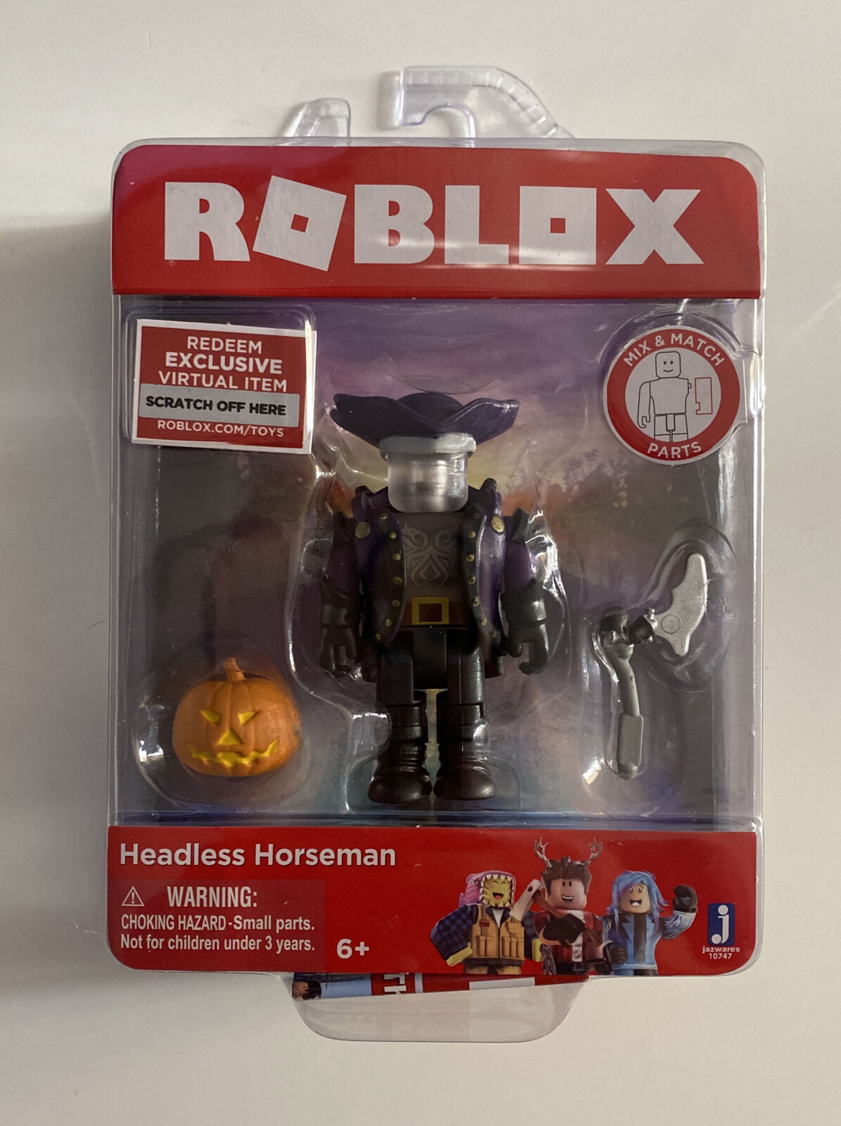 Jazwares Roblox Headless Horseman Action Figure For Sale Online Ebay - headless head roblox price 2021