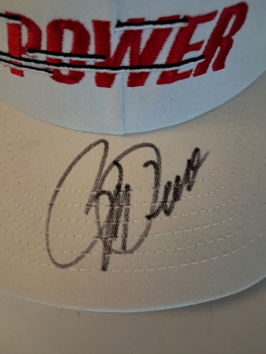 Detroit Diesel Power Roger Penske Signed Autographed White Hat Cap - Picture 2 of 6