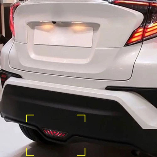 For 2016-2021 Toyota CHR CH-R Red LED Rear Bumper 3rd Tail Light Brake Lamp DRL - Bild 9 von 15