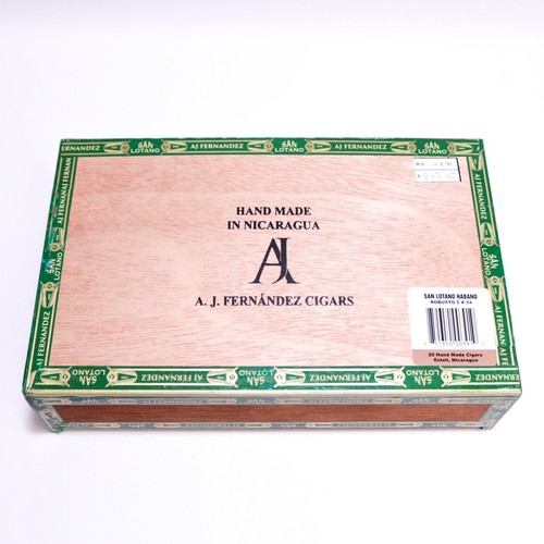 Caja de cigarros de madera vacía San Lotano Requiem Robusto 8,5" x 5,5" x 2" - Imagen 7 de 10