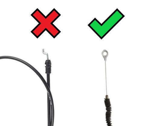 Cavo Bowden per trattorini rasaerba serie MTD 700 746-04173D / 746-04173E / 7... - Foto 2 di 3