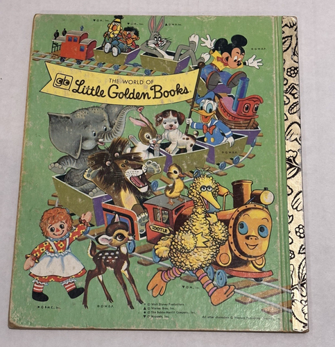 THE LOVE BUG Herbie's Special Friend 1974 4th Print Little Golden Book - Bild 2 von 2