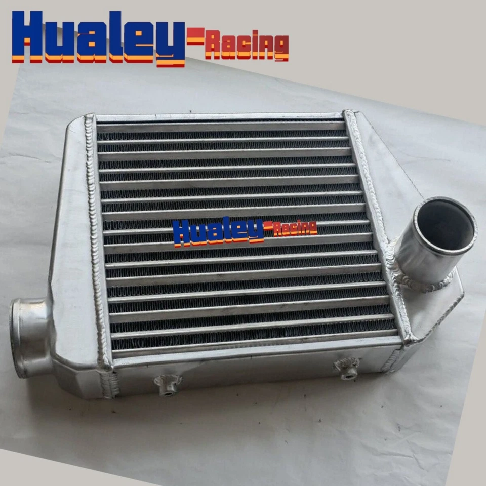 Intercooler universal de montaje frontal turbo de alimentación superior de aluminio de 18 x 13 x 6" Foto 4 de 4