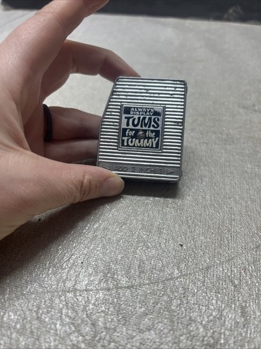 Vintage Tums Tape Measure K+E Made in USA Tums for the Tummy Collectible Old  - Afbeelding 1 van 5