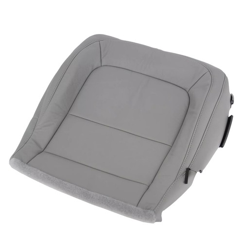 Driver Passenger Side Gray Leather Bottom Seat Cover For Chevy Colorado 2015-22 - Picture 9 of 10
