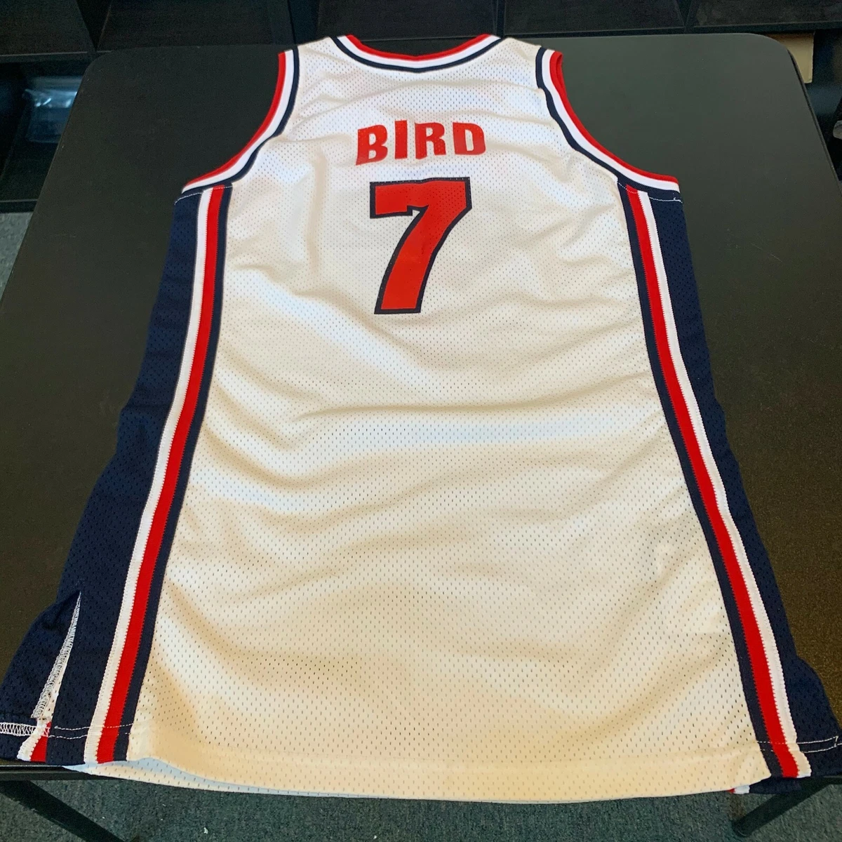 Larry Bird Game Used Signed 1992 Olympics Team USA Jersey JSA