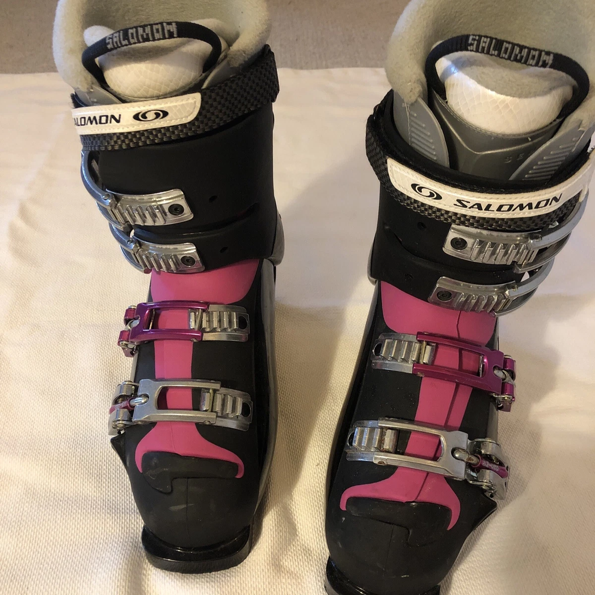 BOTTINES DE SKI FEMME SALOMON MYNX FLEX 75 TAILLE 25.0 US 7 1 2