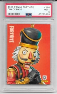 2019 Panini Fortnite Series 1 USA Release Crackshot PSA 9 #256 Epic Legendary