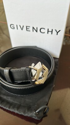 【送料&関税込】Givenchy G Chain Buckle Belt Givenchy G-Chain Buckle Leather Belt - SZ 95 | eBay