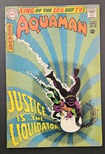 Aquaman #38 - 1st Appearance of the Liquidator (DC, 1968) VG/FN