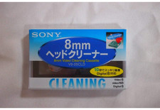 SONY DV Video Head Cleaner Cassette Tape Easy Cleaning Hi8 Digital 8 mm