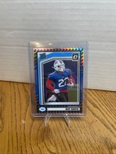 2024 Panini Donruss Rated Optic Preview Football Emoji Prizm Ray Davis Rookie RC