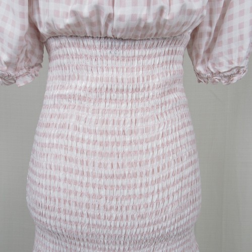 Lily Rose Short Sleeve Smocked Bodycon Dress Juniors Size S - Picture 6 of 13