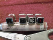 1957 Mercury Automatic Transmission Selector Buttons, nice used