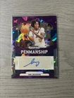 Ian Jackson Auto 2024 Panini Prizm Draft Picks #P-IAN Penmanship Purple Ice /99