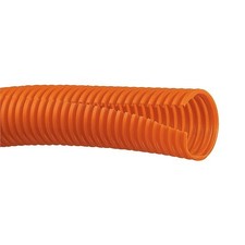 CLT150F-X3 - Corrugated loom tubing slit wall 1.50in x 10ft polyethylene orange