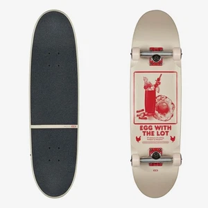 Globe Skateboard Eggy Off White/The Lot Egg Shape Cruiser 8.625" x 31.75"