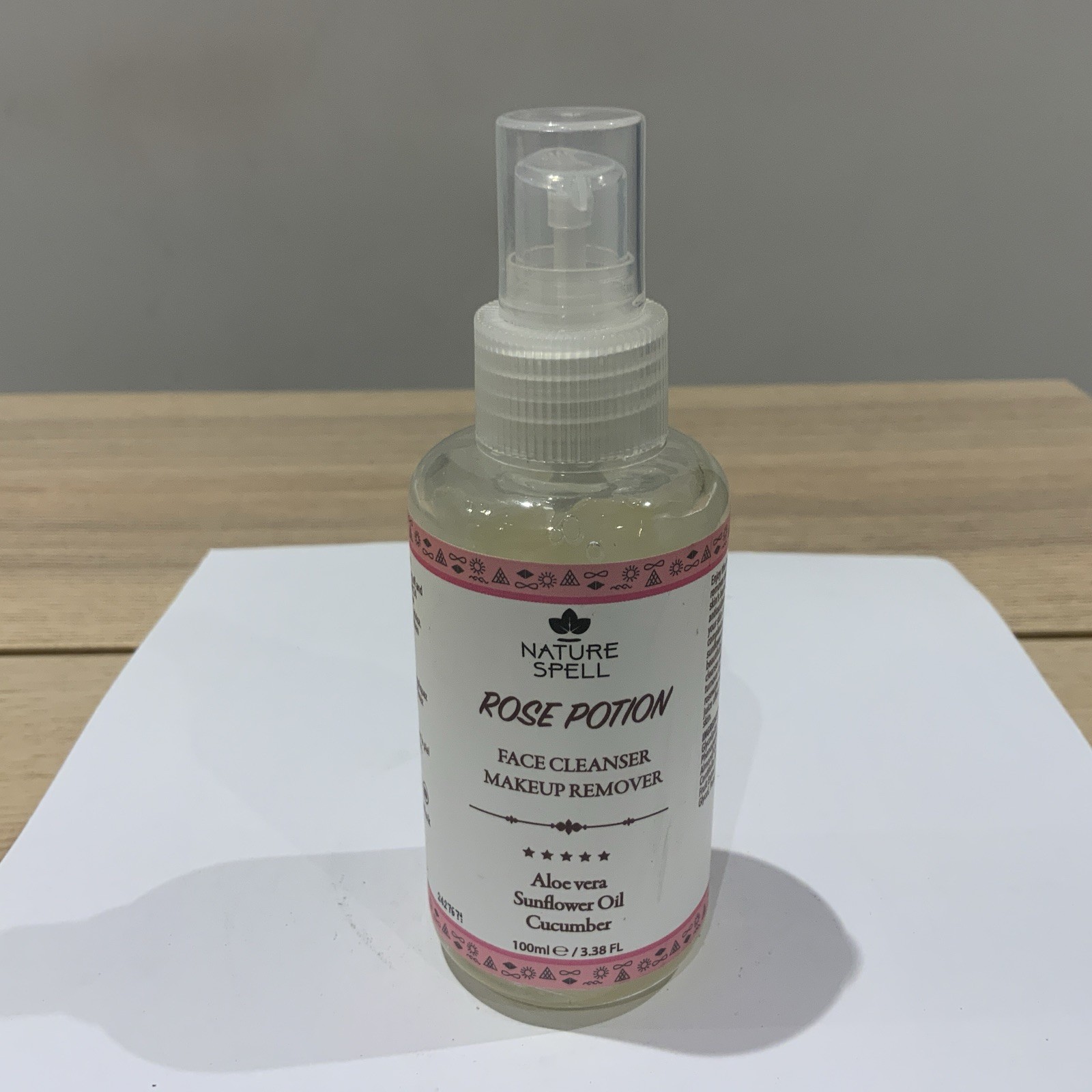 Nature Spell Rose Potion Face Cleanser Makeup Remover 100ML