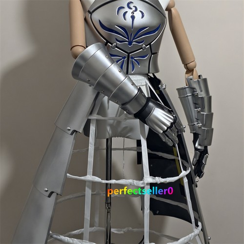 Altria Pendragon Fate/stay night Full Body Silvery Armor Cosplay Saber Prop Gift - Picture 4 of 15