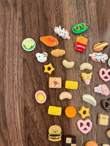 Lote de 36 artículos de resina en miniatura accesorios para casa de muñecas hágalo usted mismo - Imagen 4 de 5