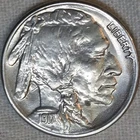 1917 S Buffalo Nickel AU+ Or Unc.  Free Shipping.  Read Description.