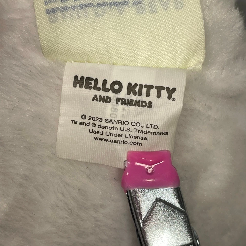 Build A Bear Kuromi Plush Toy Hello Kitty Friends Sanrio Black Pink 2023 - 18” - Image 3 of 4