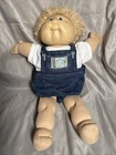 Vintage 1984 CABBAGE PATCH KIDS Boy Doll Original Coleco Yarn Hair/Blue Eyes