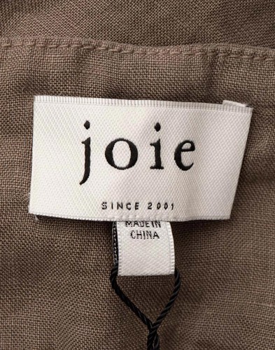 RRP€240 JOIE Linen Paperbag Trousers US4 UK8 IT40 S Cropped Belted - Picture 6 of 7