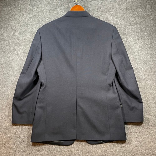 Blazer Wimbledon of England 40R blu monopetto tacca risvolto misto lana - Foto 13 di 14