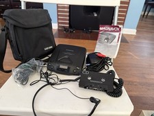 Vintage Magnavox AZ6816 Portable Compact Disc CD Player with Car Accessories