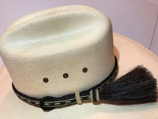 Horsehair 5/8" Hat Band-Single Side Tassel