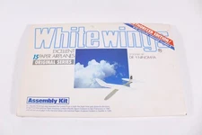1980 White Wings Paper Airplane Assembly Kit- AUTHORIZED EDITION - New Open Box