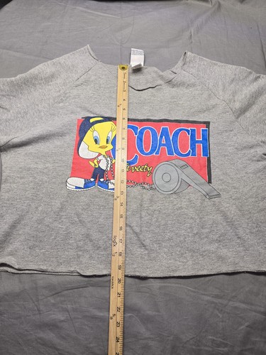 Vintage “Coach Tweety” Looney Tunes Graphic Tee — XL 90s Cartoon Shirt - Picture 5 of 6
