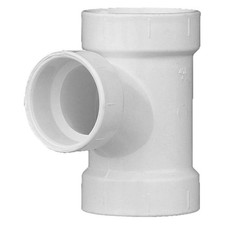 Charlotte Pipe PVC004011000 PVC Sanitary Tee 2 x 2 x 1-1/2 Hub Dia. in.