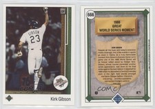 1989 Upper Deck Kirk Gibson #666